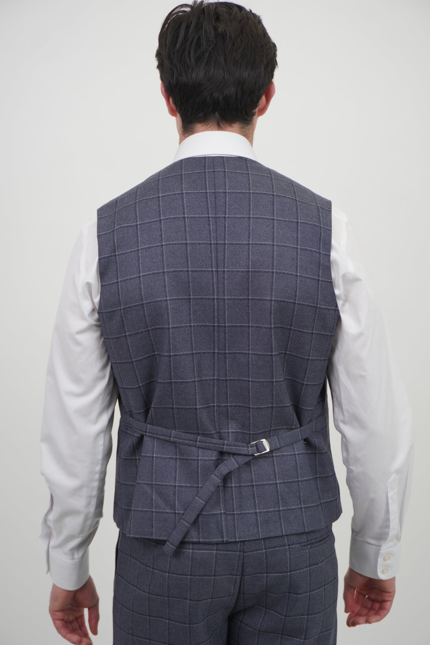 Preston Men's Grey 3 Piece Tweed Suit