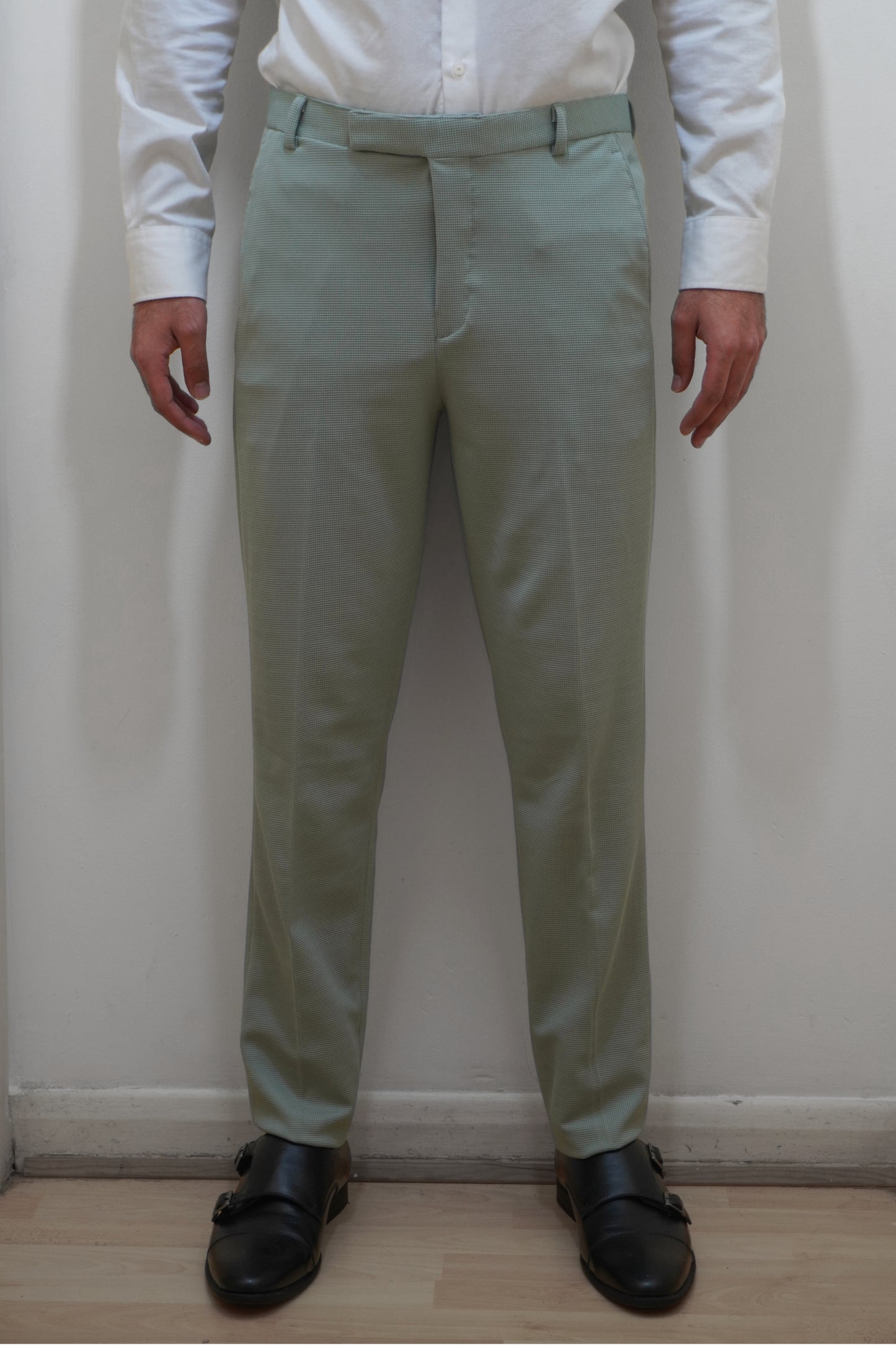 Ashton Men's 3 Piece Teal Suit