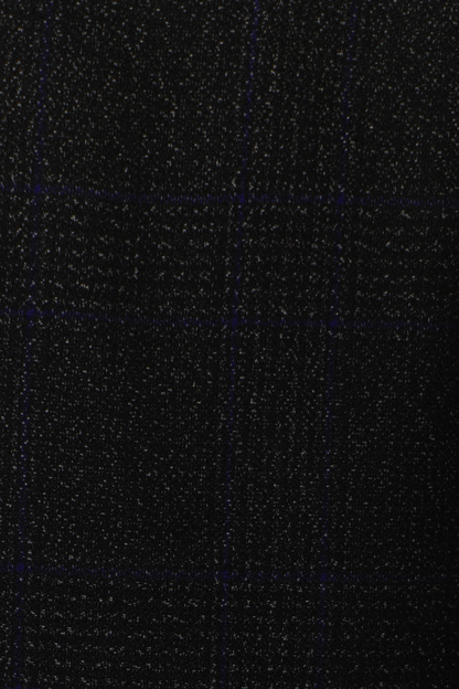 Mens 3 Piece Black Tweed Suit