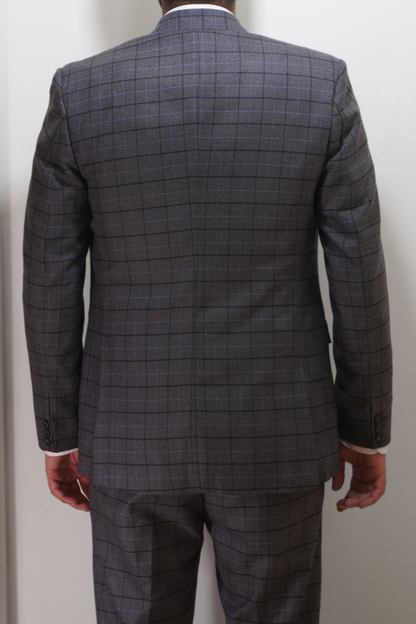 Preston Men's Grey 3 Piece Tweed Suit