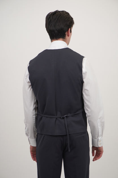 Ashton Men's 3 Piece Dark Grey Suit